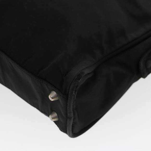 PRADA Tote Bag Nylon Black Auth bs5768 - Picture 9 of 16